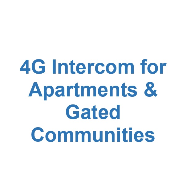 4G Intercom for Apartments