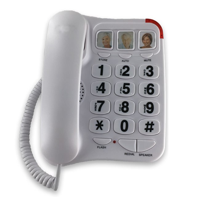 NETVOX NX315P BIG BUTTON IP PHONE WITH POE advanceIT