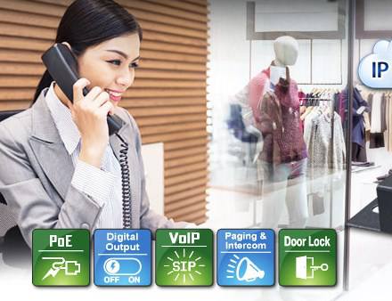 Cost effective PA Solution - integrate PA Speakers with IP Phone System