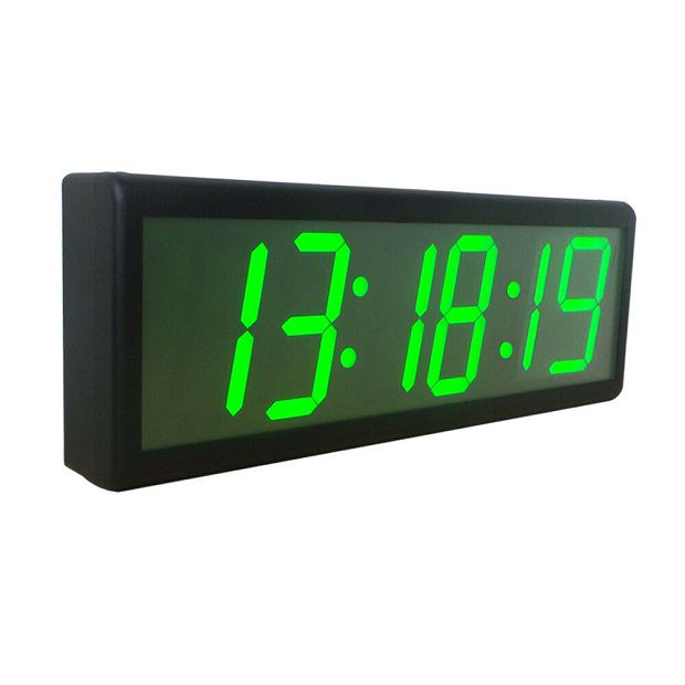 PoE Clock 6D Green