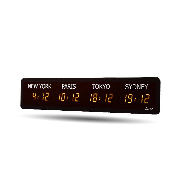 Multi Zone LED Clock 4