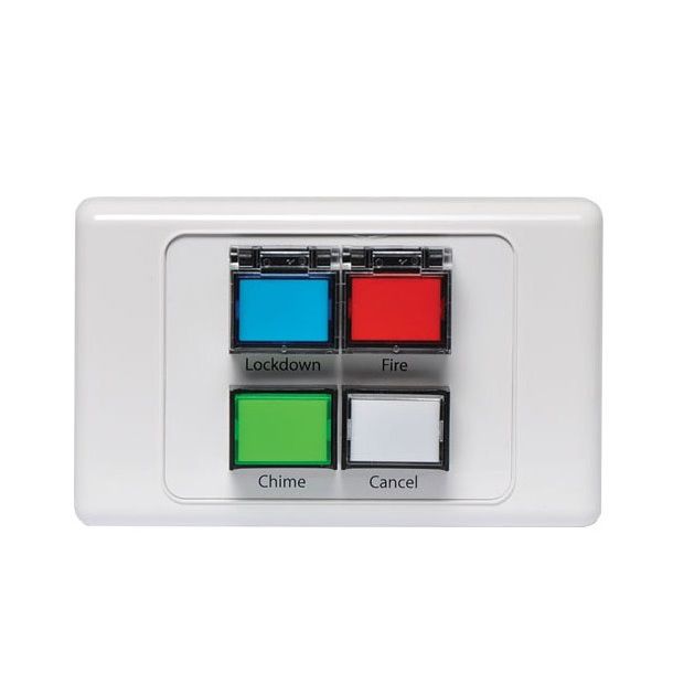 4 Button EWS Wallplate