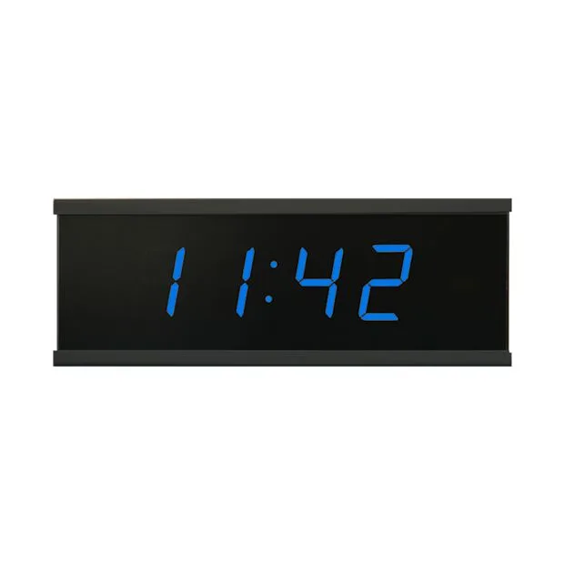 Digital clock showing 11:42