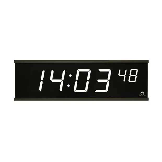 Mobatime-ECO-M-DC-White6_compressed » advanceIT › Digital wall clock showing the time 14:03:48 on a black display.